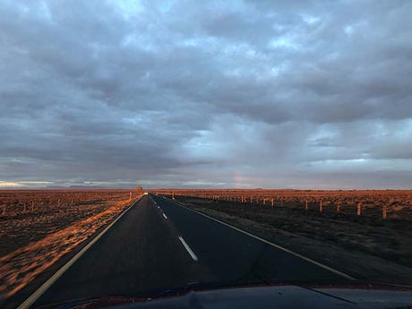 On the road again