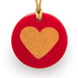 Coeur d'Or orgonite pendant for unconditional love, self love and self acceptance. 