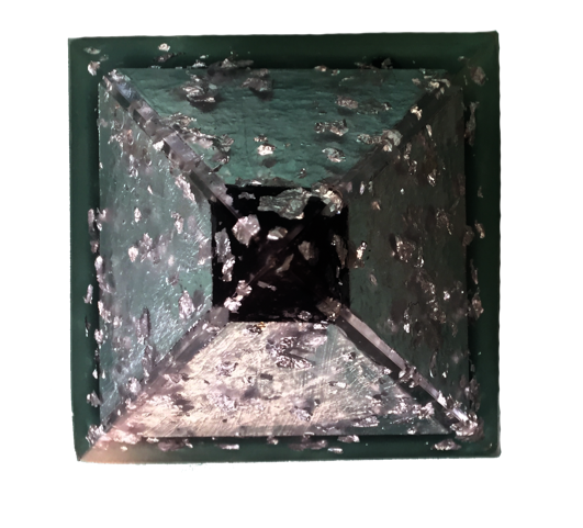 Silver & Shungite Pyramid