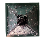 Silver & Shungite Pyramid